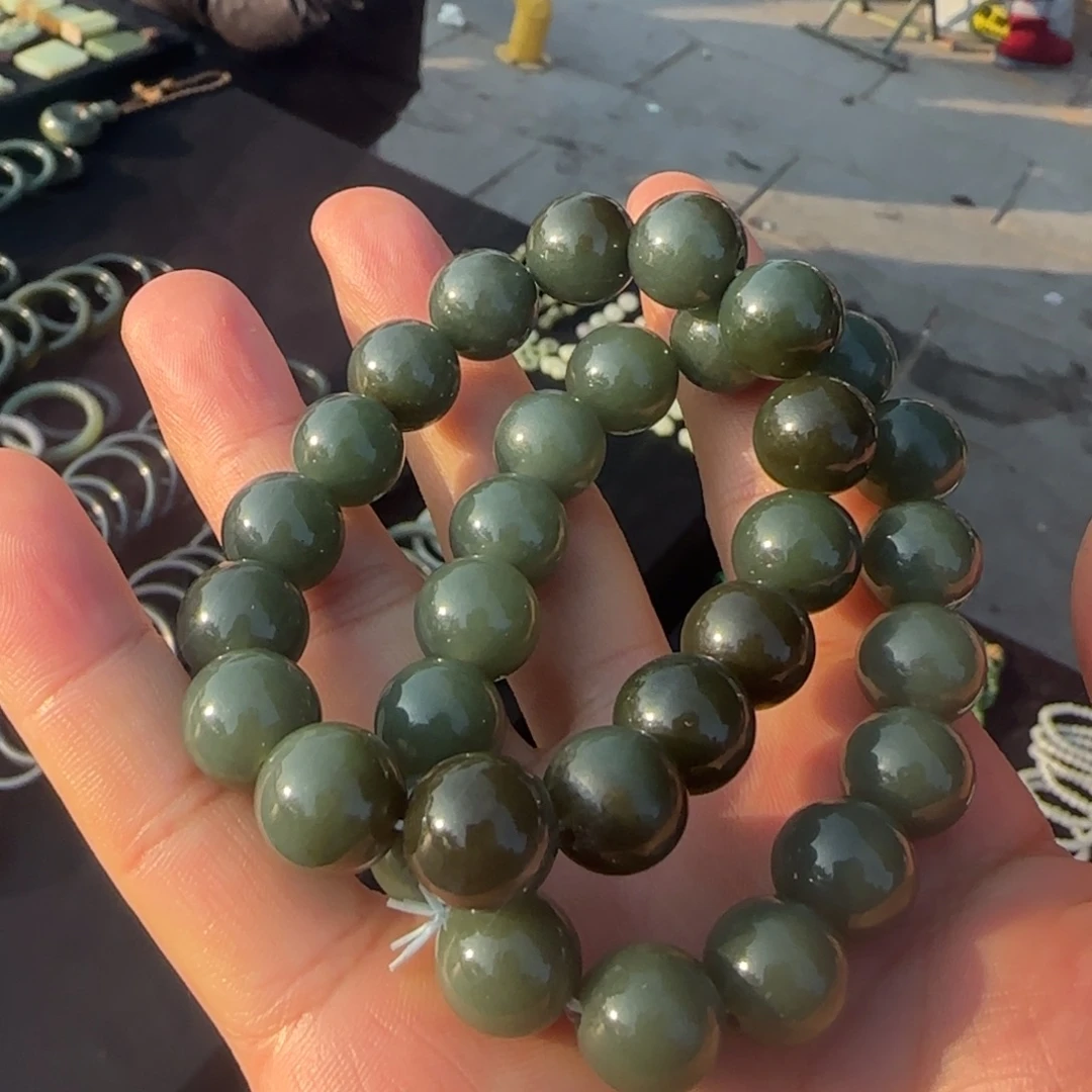 和田玉（糖玉）未镶嵌手链拍一发一