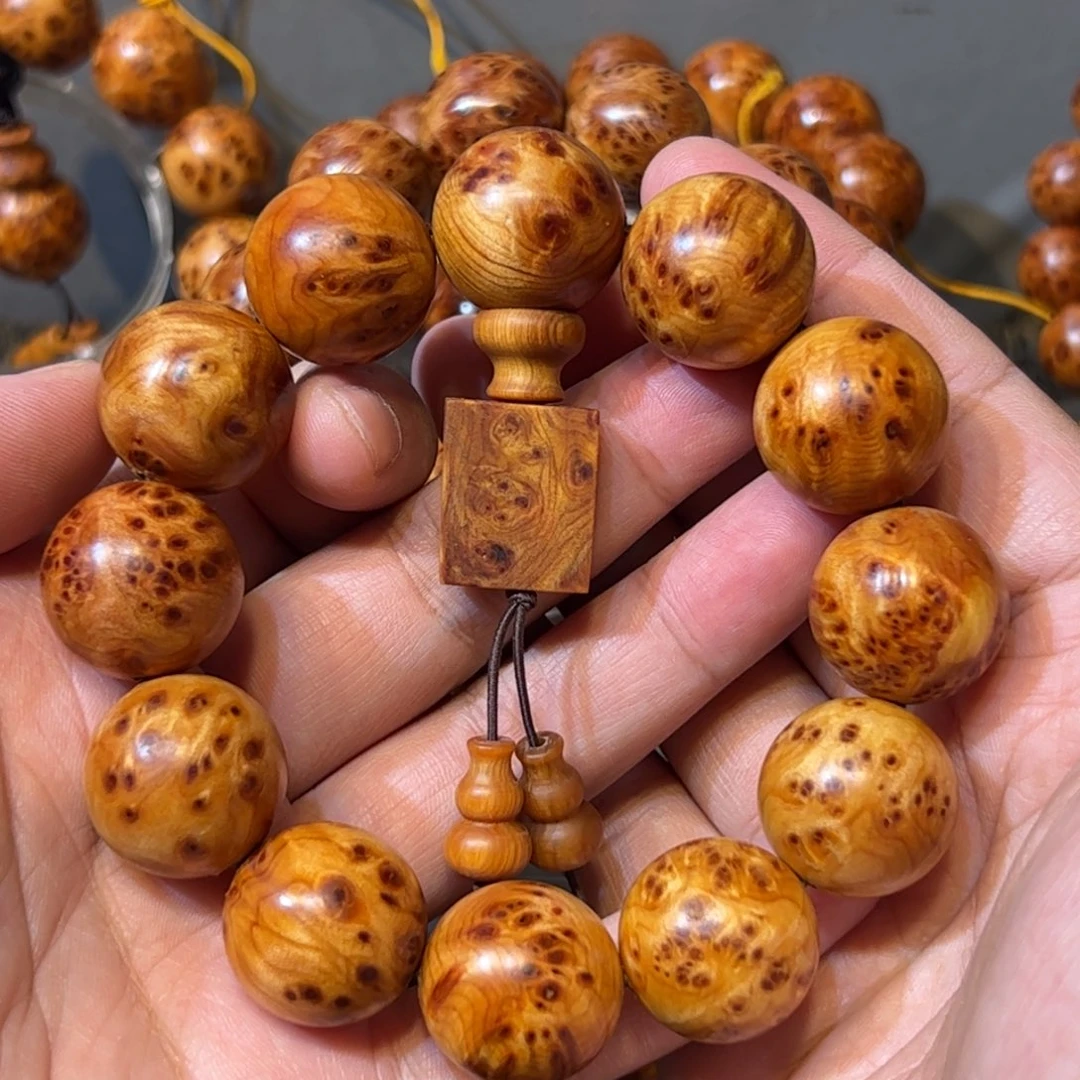 柏木（崖柏）手串/手链2.0陈化红油入门级瘤疤手串