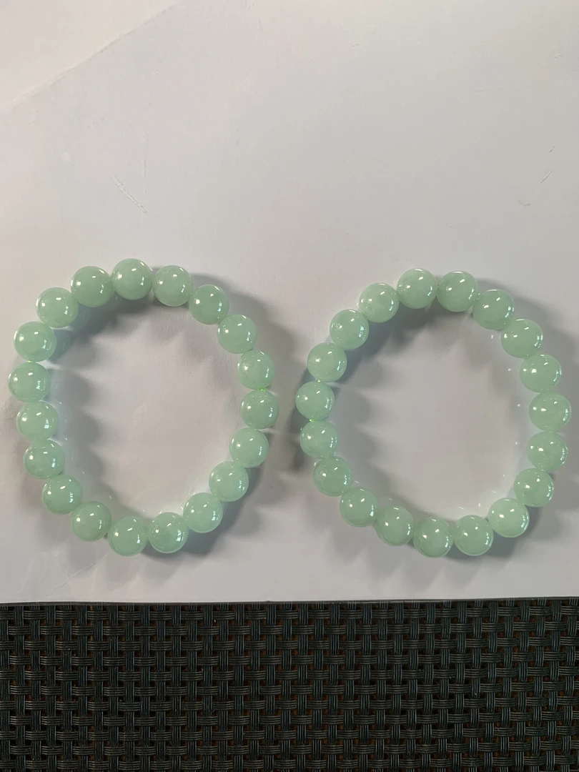 翡翠A货绿手串多样性发货，发一件635