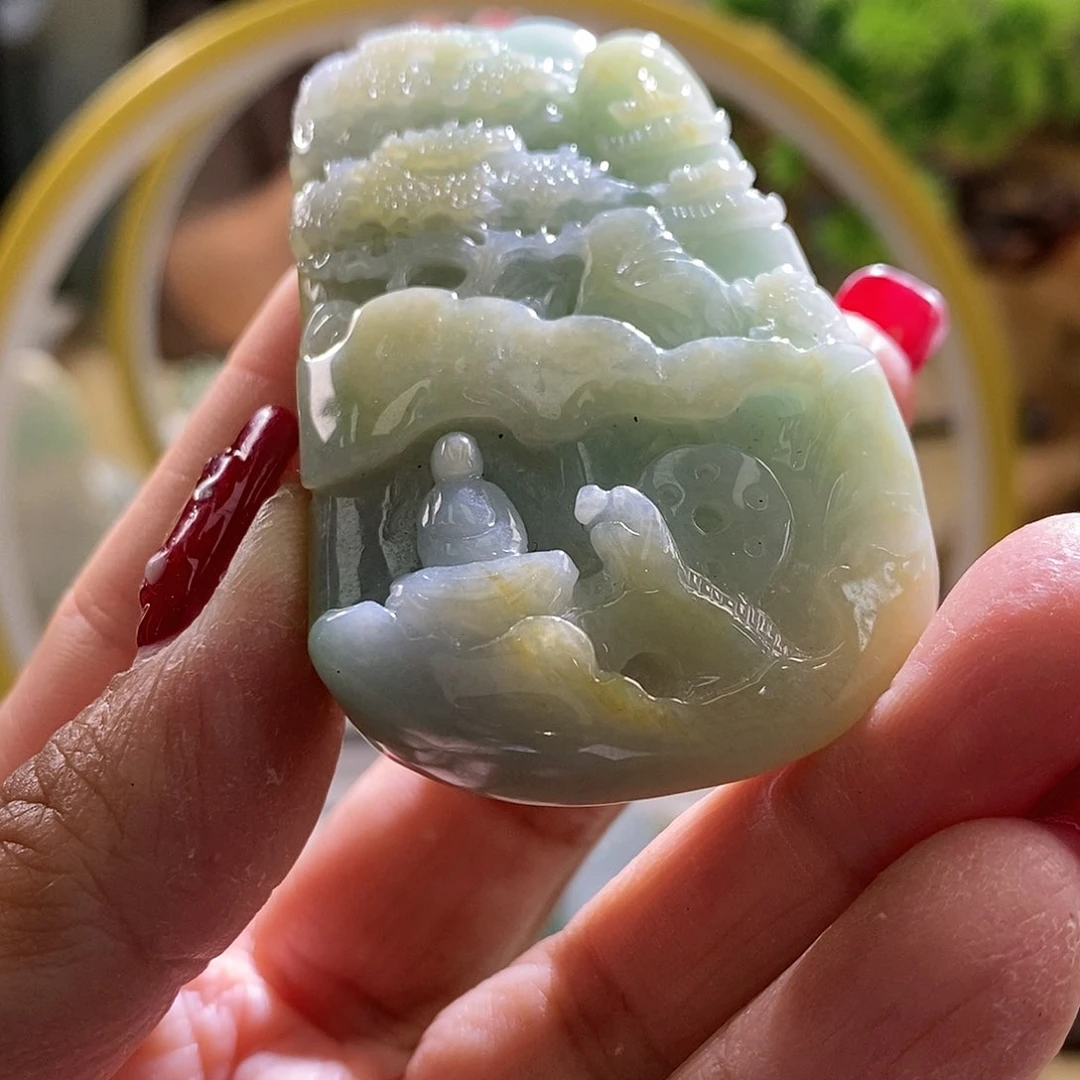 【闪购商品】翡翠颈饰未镶嵌悟道