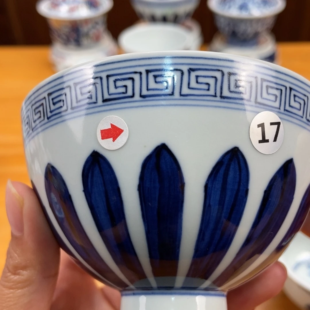 手绘现代茶具非古董
