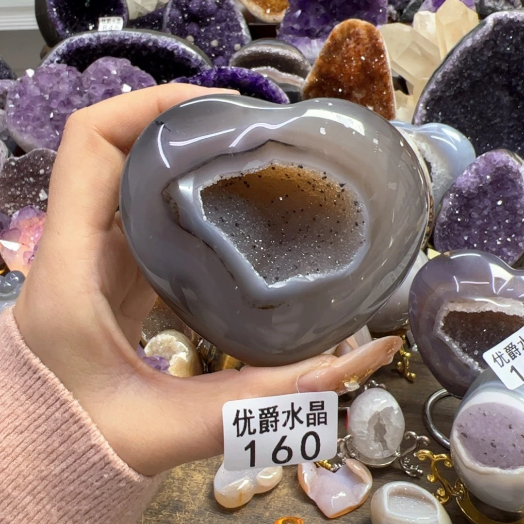 未镶嵌大型摆件（非配饰）紫晶160