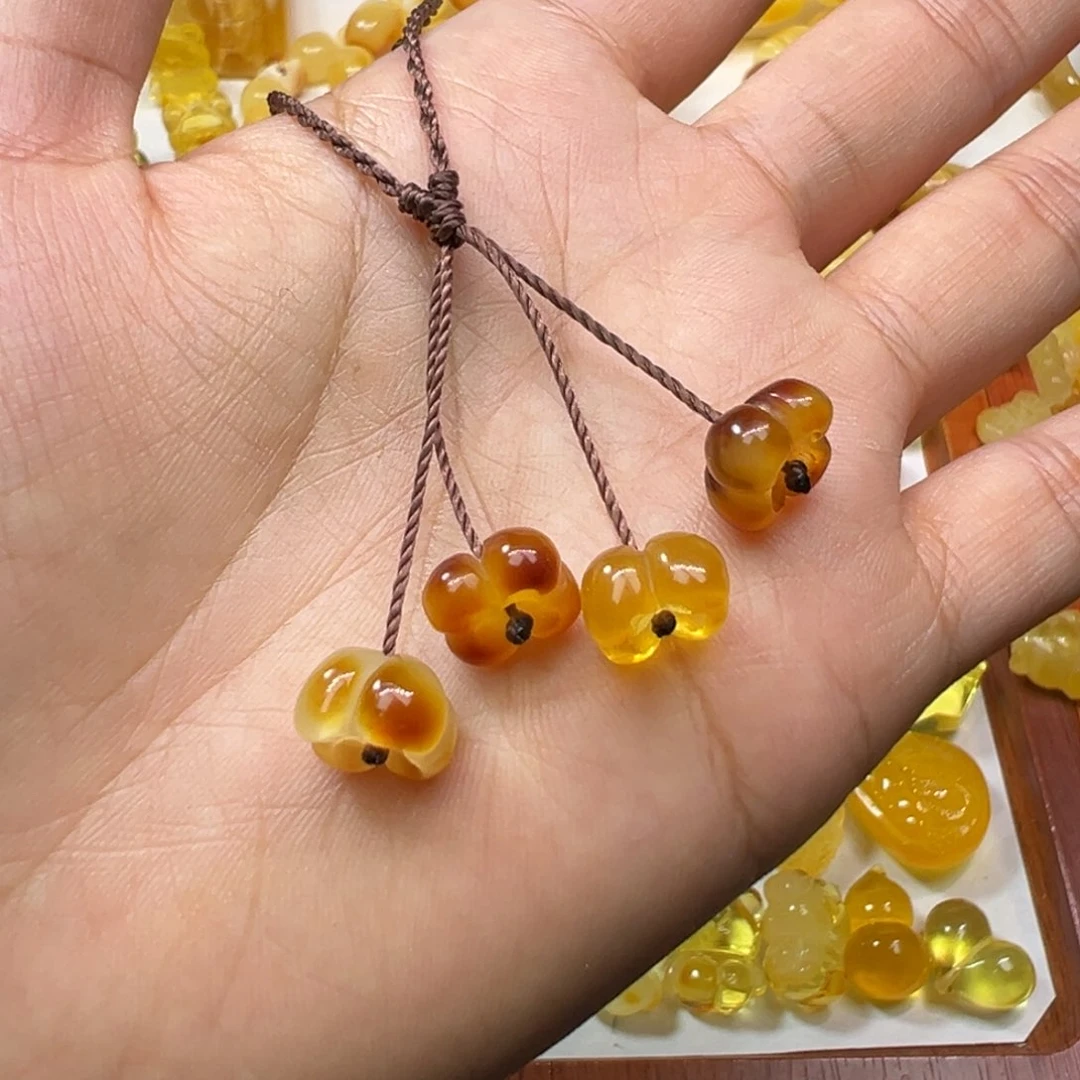 琥珀吊坠(不含链)未镶嵌