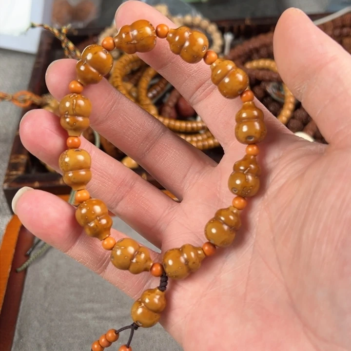 金刚菩提吊坠紫金鼠小葫芦手持