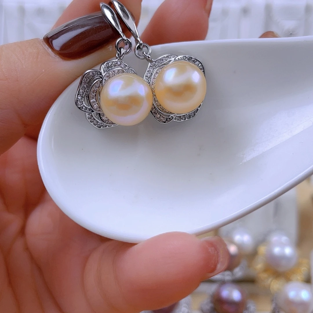 耳饰未镶嵌淡水珍珠