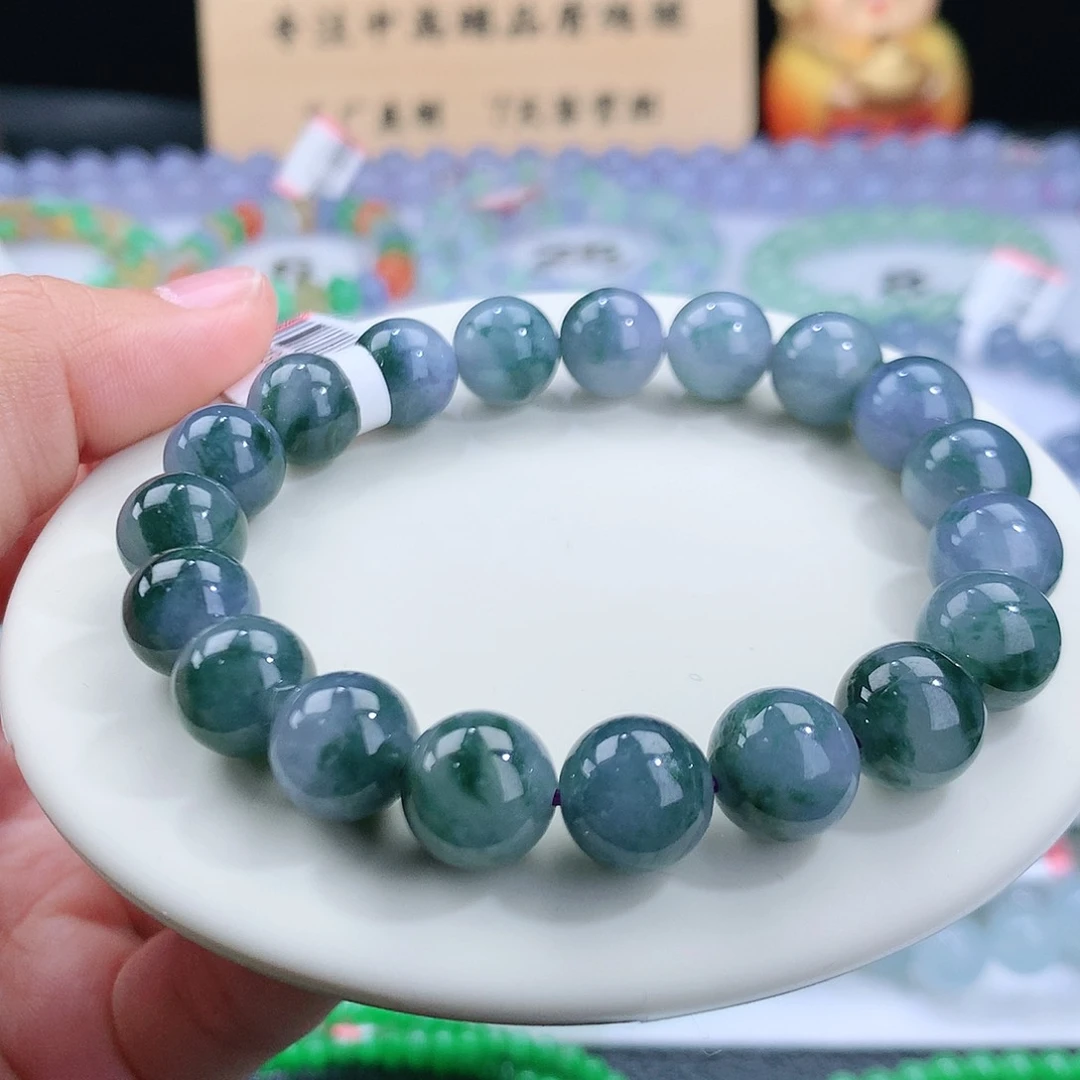 翡翠手链未镶嵌卡10