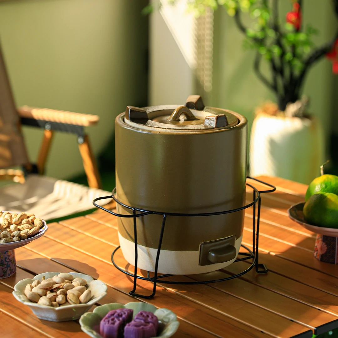 草木绿四代五代富强炭炉