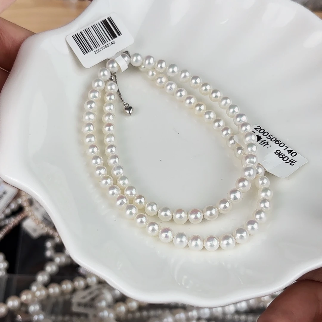 项链淡水珍珠未镶嵌项链