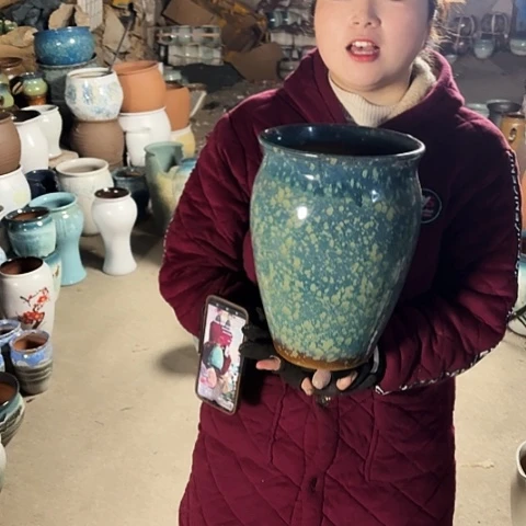 口20高29瑕疵盆子。