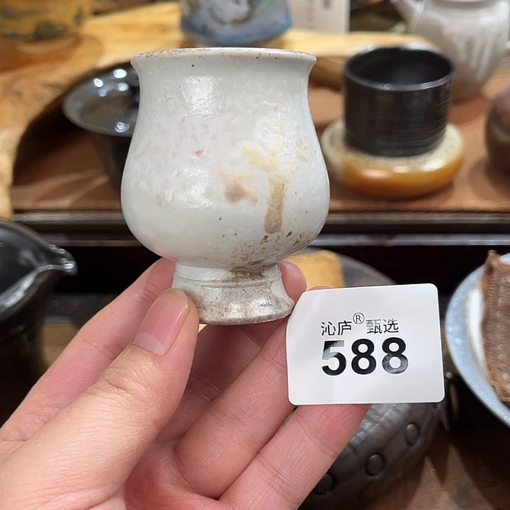 沁庐柴窑古法柴烧全手工茶具