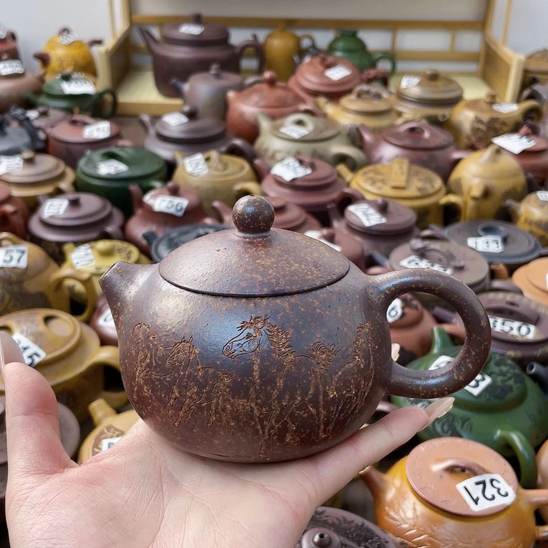 茶壶紫砂用****0紫砂微瑕干片纹