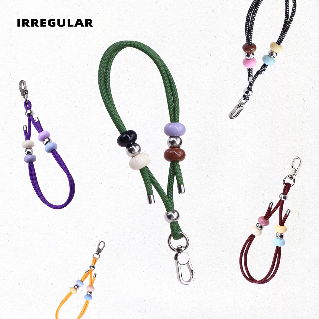 IRREGULAR原创双向调节手机挂绳挂链户外防丢手机链挂手腕相机