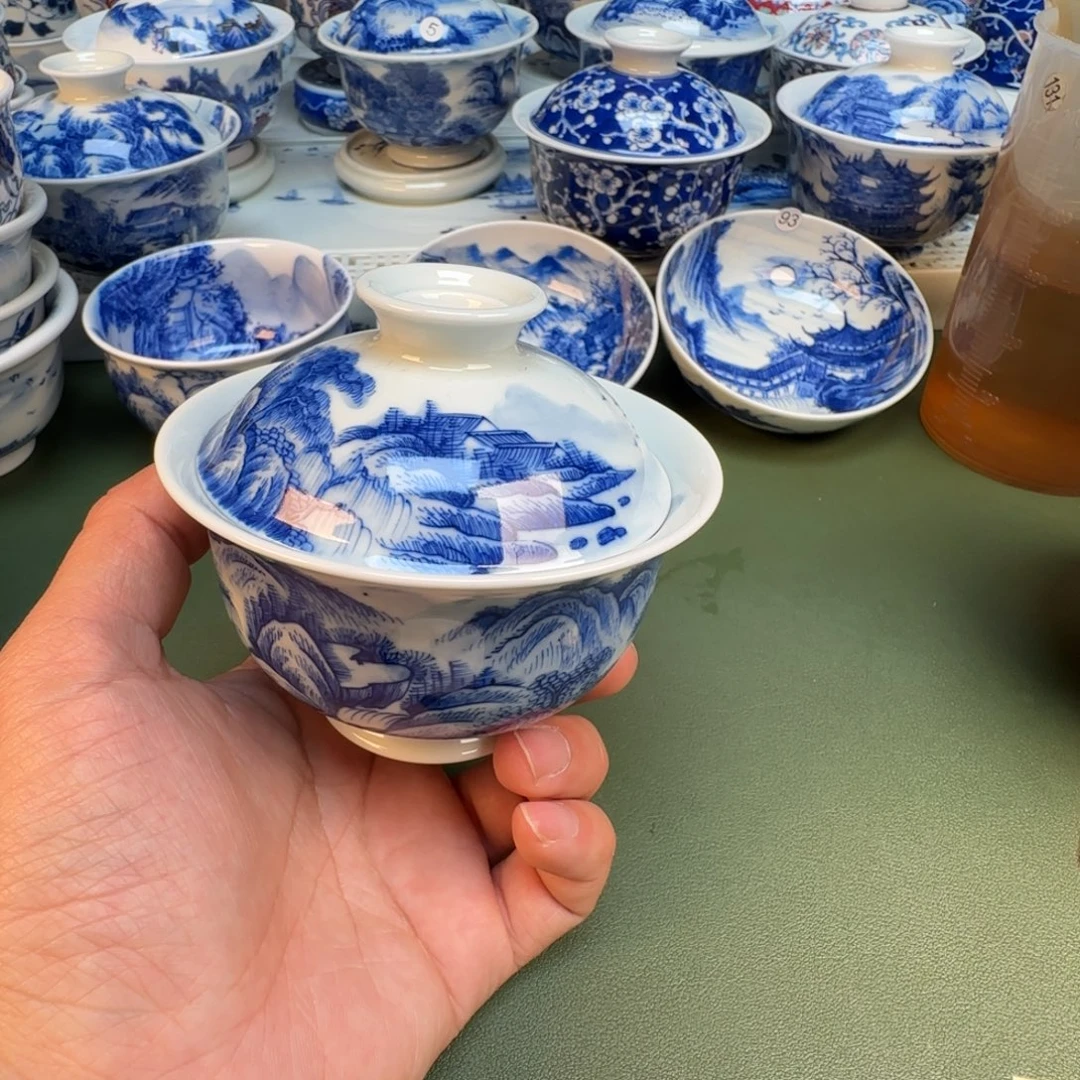 纯手工纯手绘茶具石头11