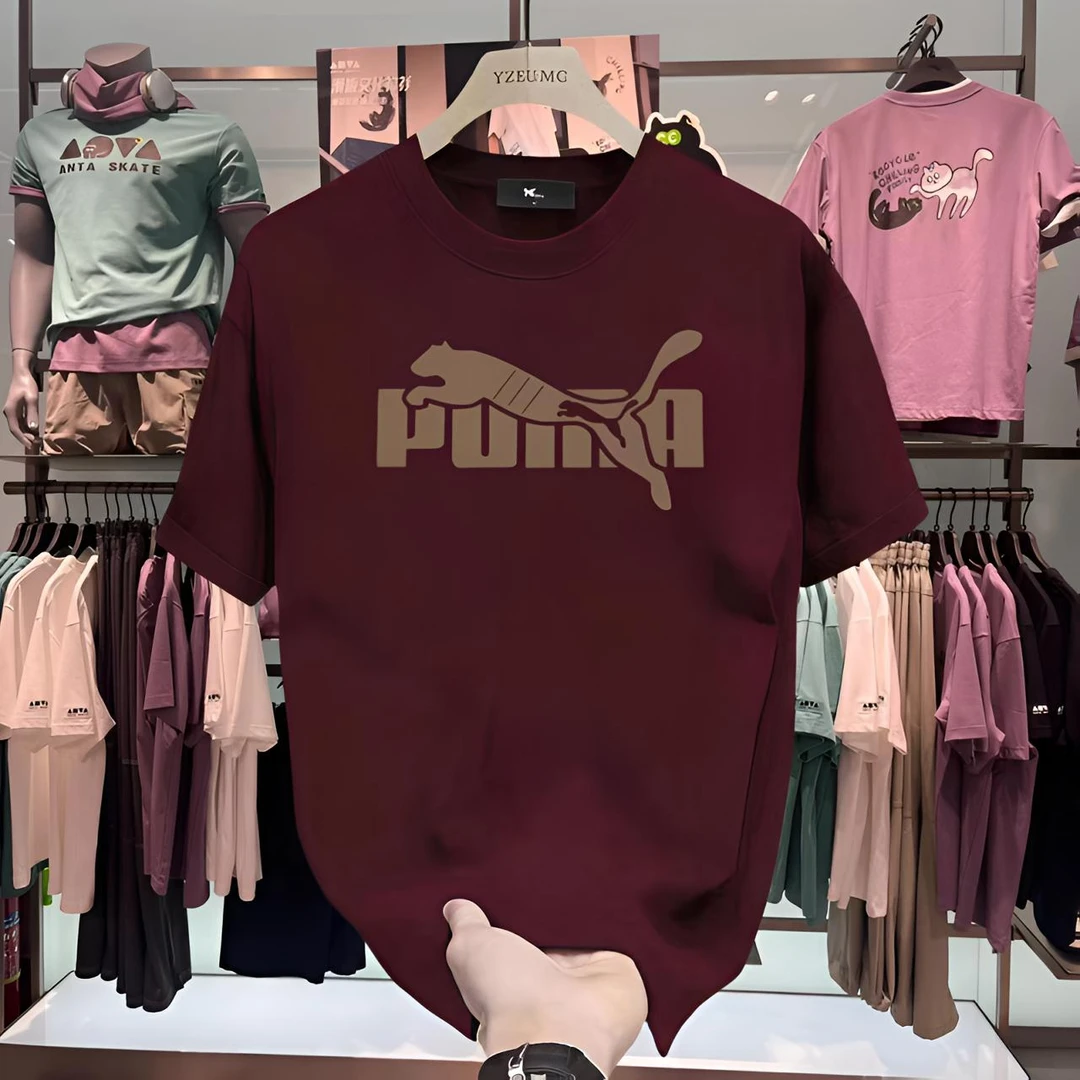 美式潮牌上衣打底宽松短袖印花夏季流行T恤时尚男装男士日奢风