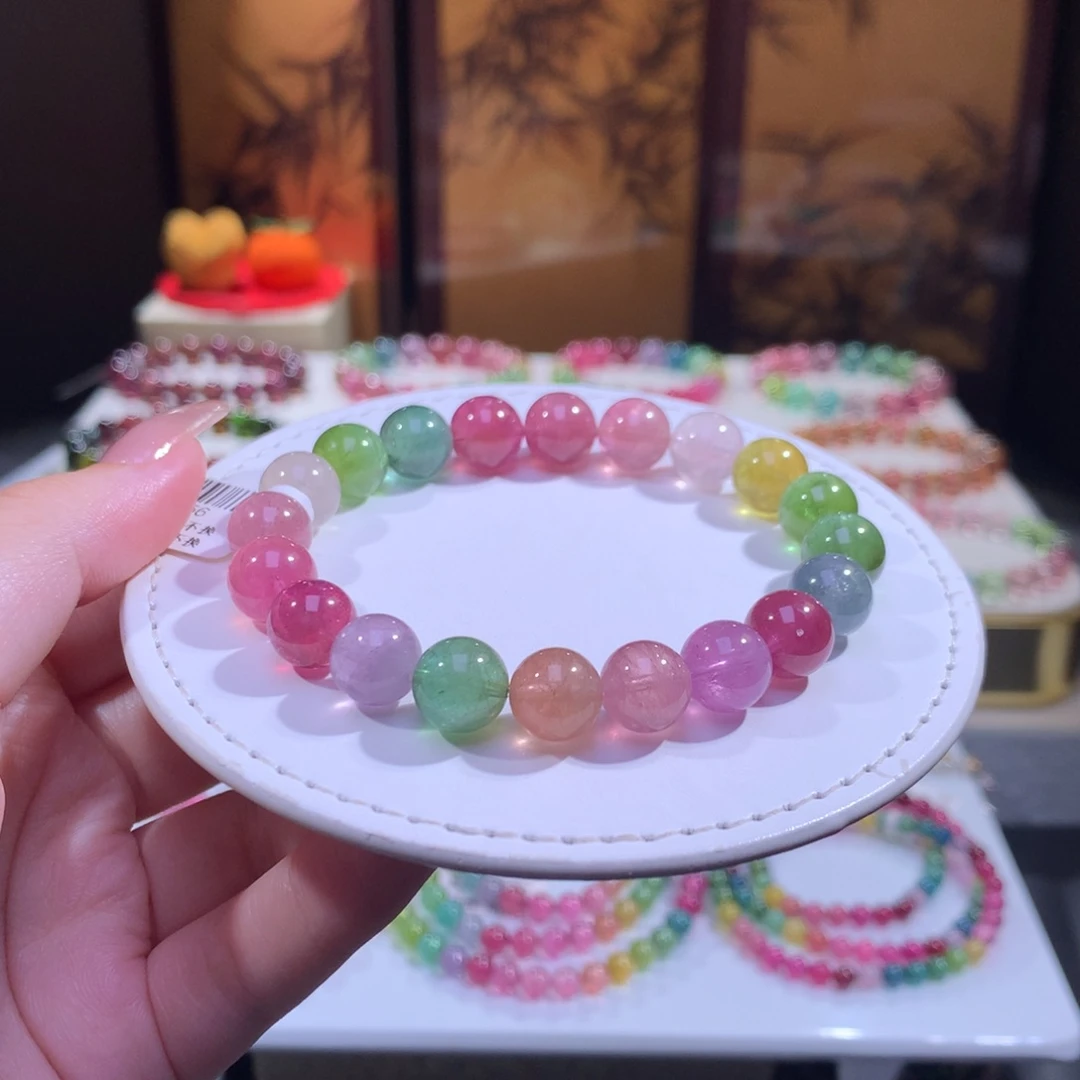 未镶嵌手链碧玺碧玺