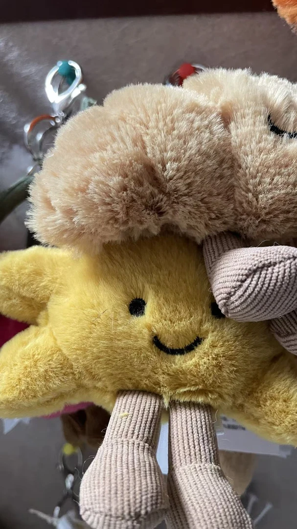 包挂钥匙扣解压可爱毛绒玩具