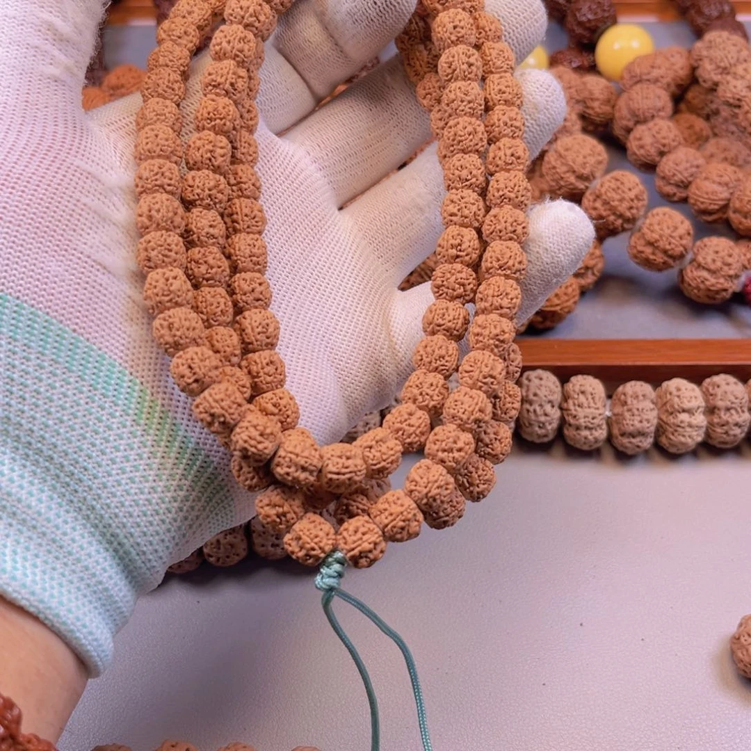 金刚菩提手串夏*108麦穗盘龙