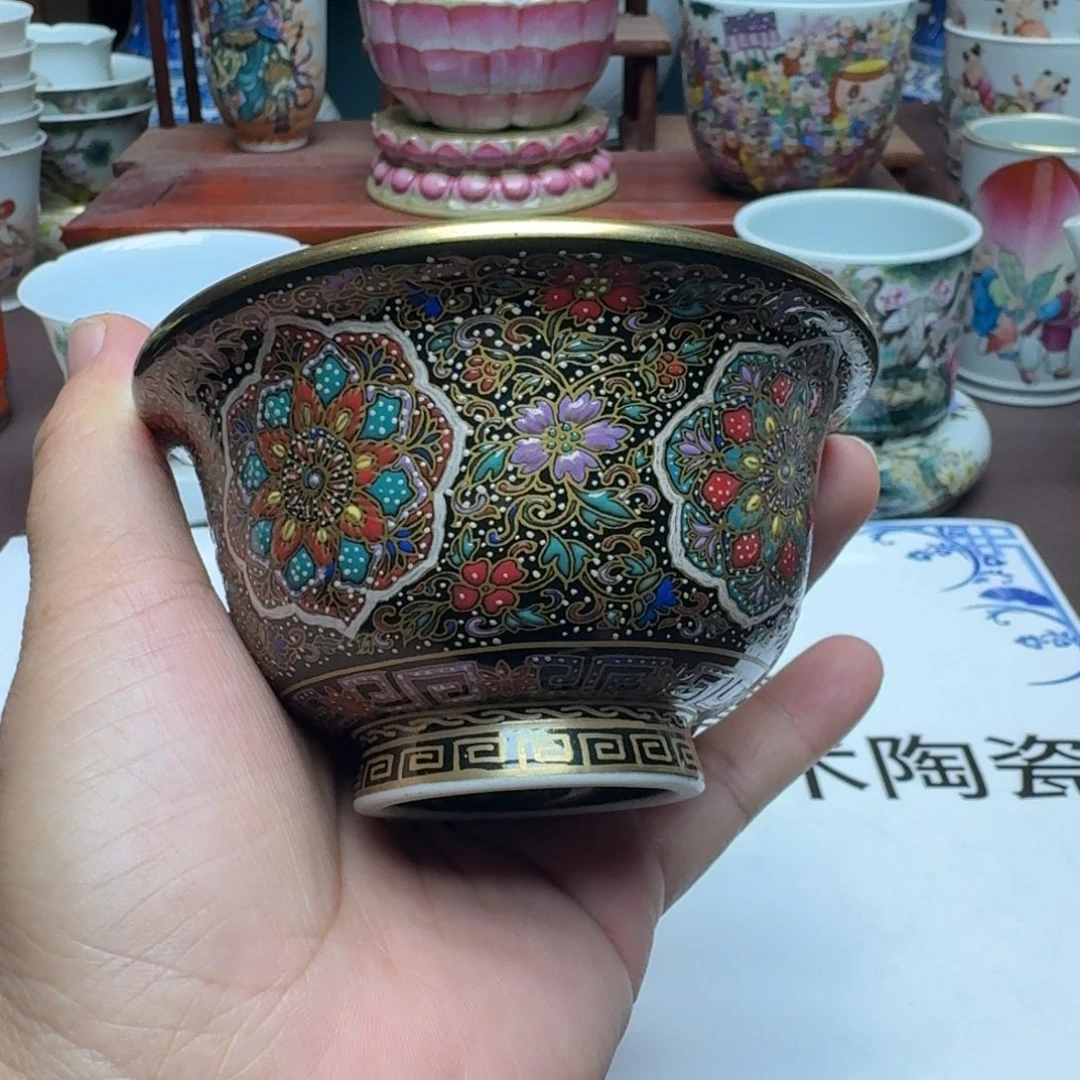 景德镇手工手绘展示