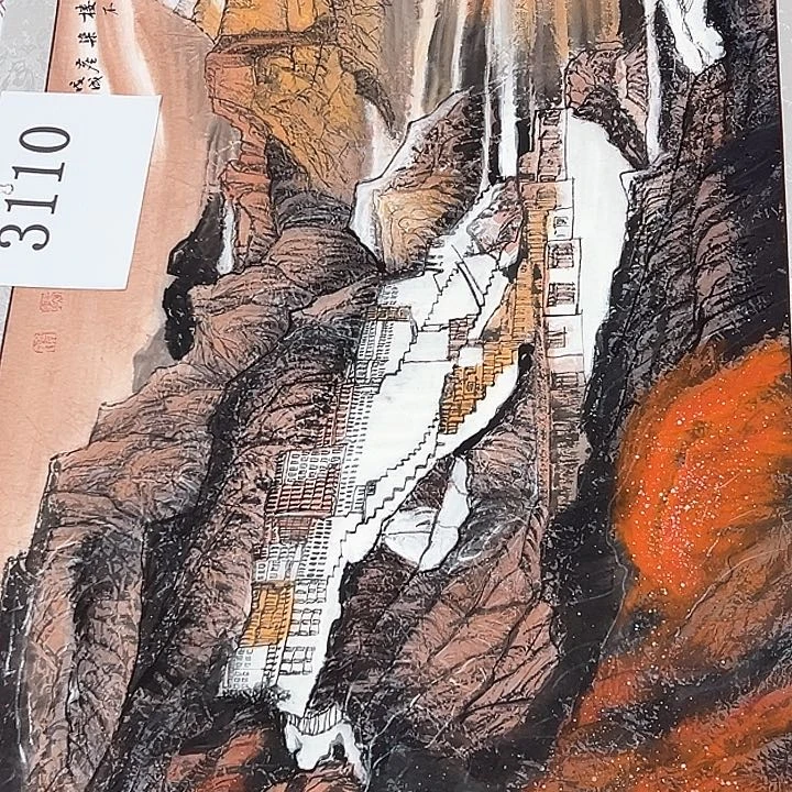 国画新年快乐纯手绘作品分享