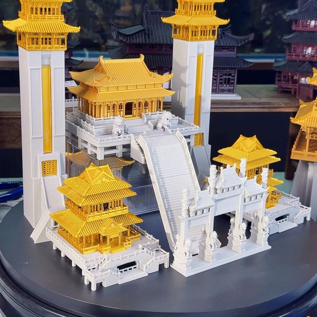 侑***坏万景楼的建筑风格