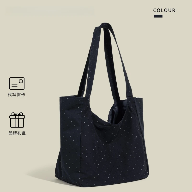 CAP&KI时尚百搭托特包女2025新款轻便大容量通勤单肩包斜挎包