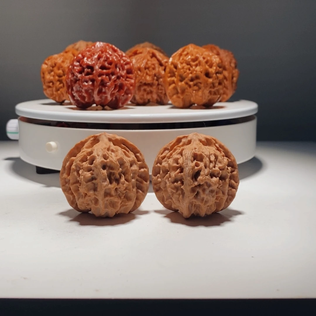 文玩核桃把件  715号-逸捻橙皮苹果园-41尺寸