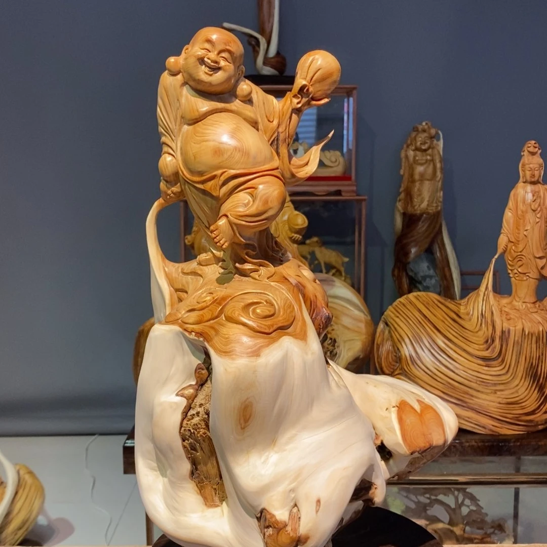 柏木（崖柏）崖柏木雕刻