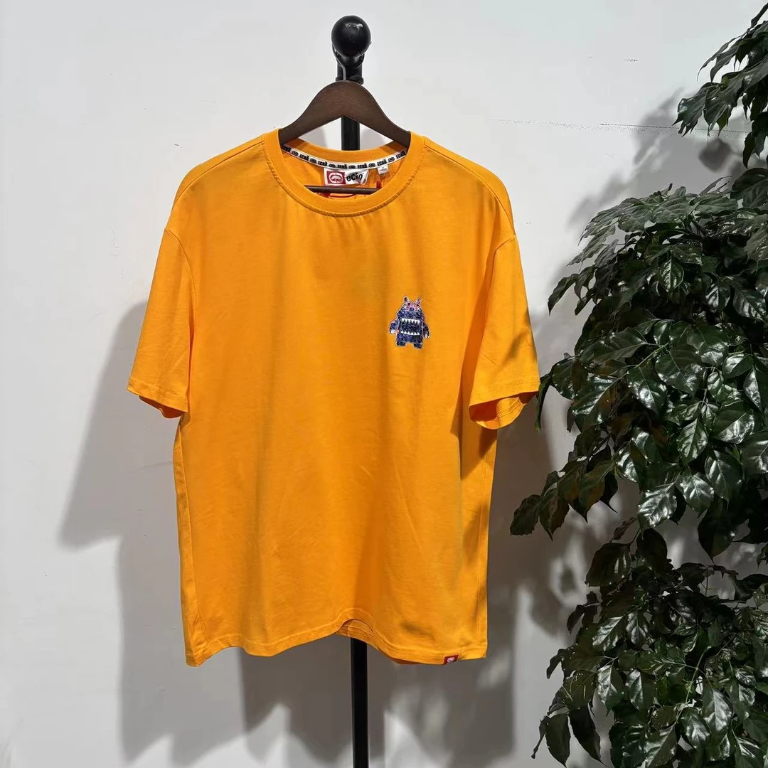 P-13【EC】夏季胸口图案印花纯棉男士短袖T  UT068