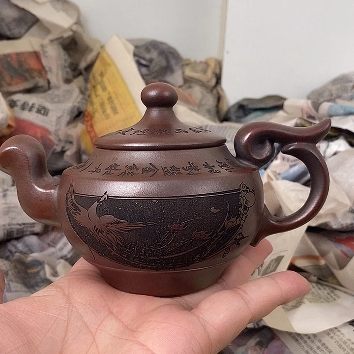 茶壶紫砂宜兴原矿手工紫砂壶