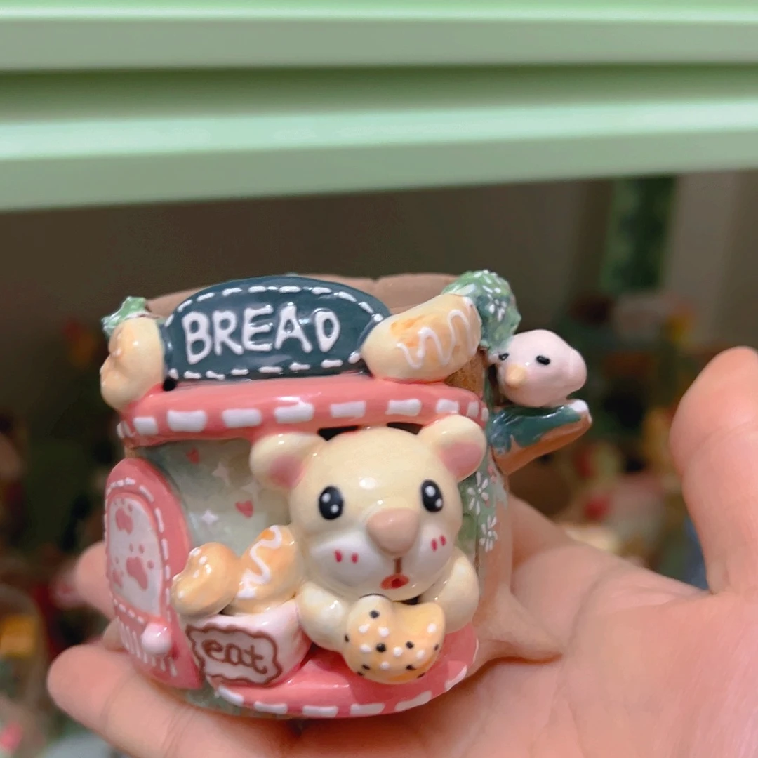 福福老梧家纯手工多肉花盆