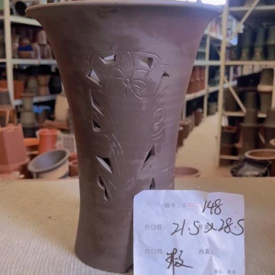 紫砂花盆紫紫砂盆