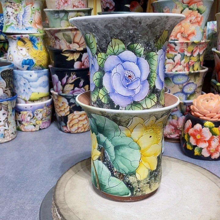 景德镇艺术手绘作品