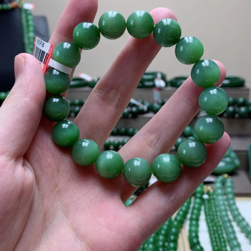 【闪购商品】手链未镶嵌和田玉（碧玉）