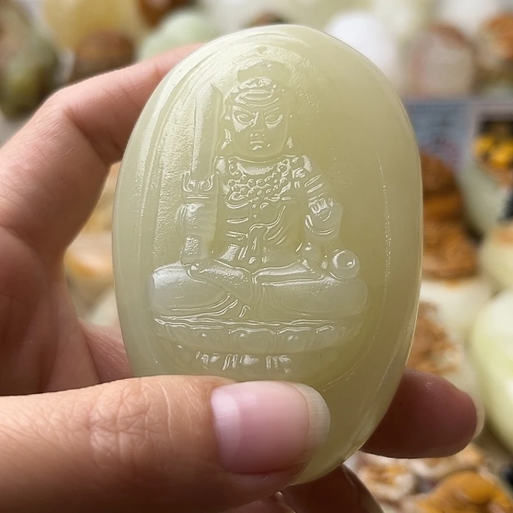 石材古青石不退换不动明王