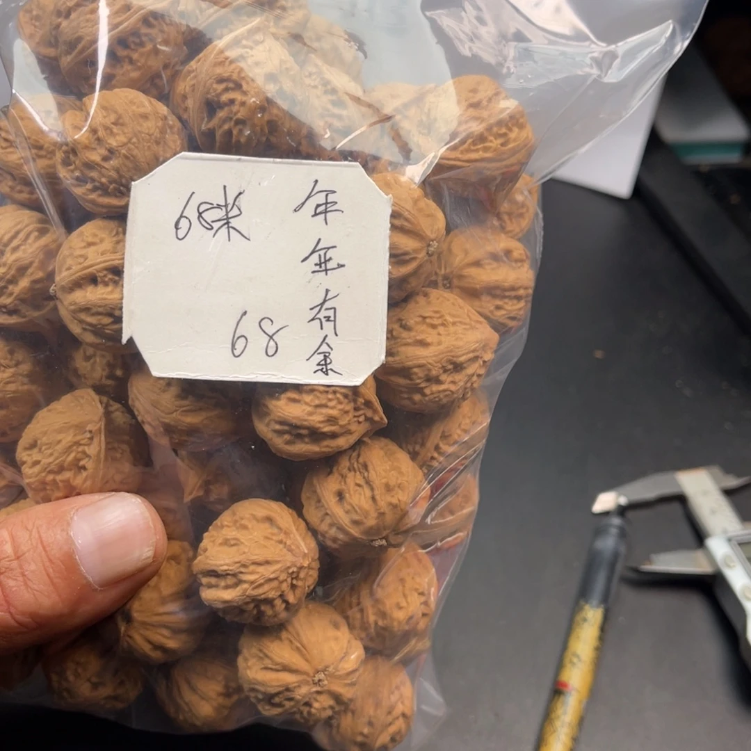 年***。野生小核桃68颗68米