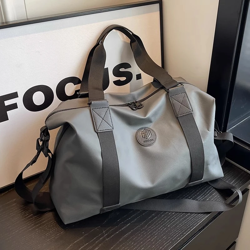 旅行包短途出差行李收纳袋手提包轻便健身包女大容量旅游登机包gh