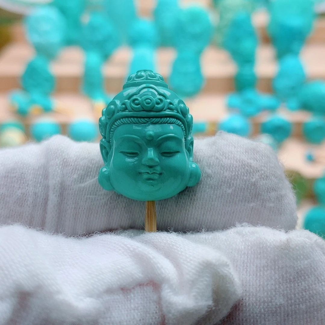 绿松石未镶嵌配饰