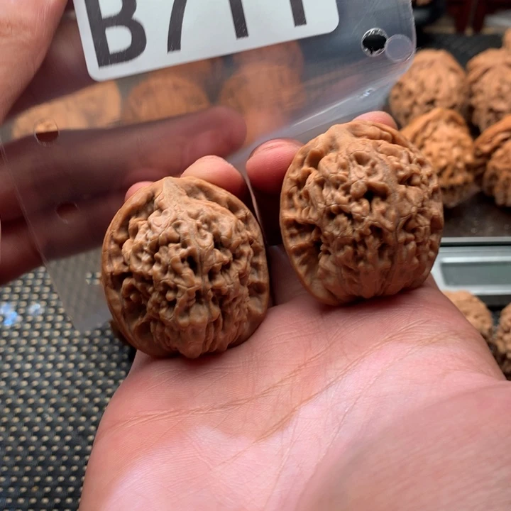 吊坠文玩核桃莲花