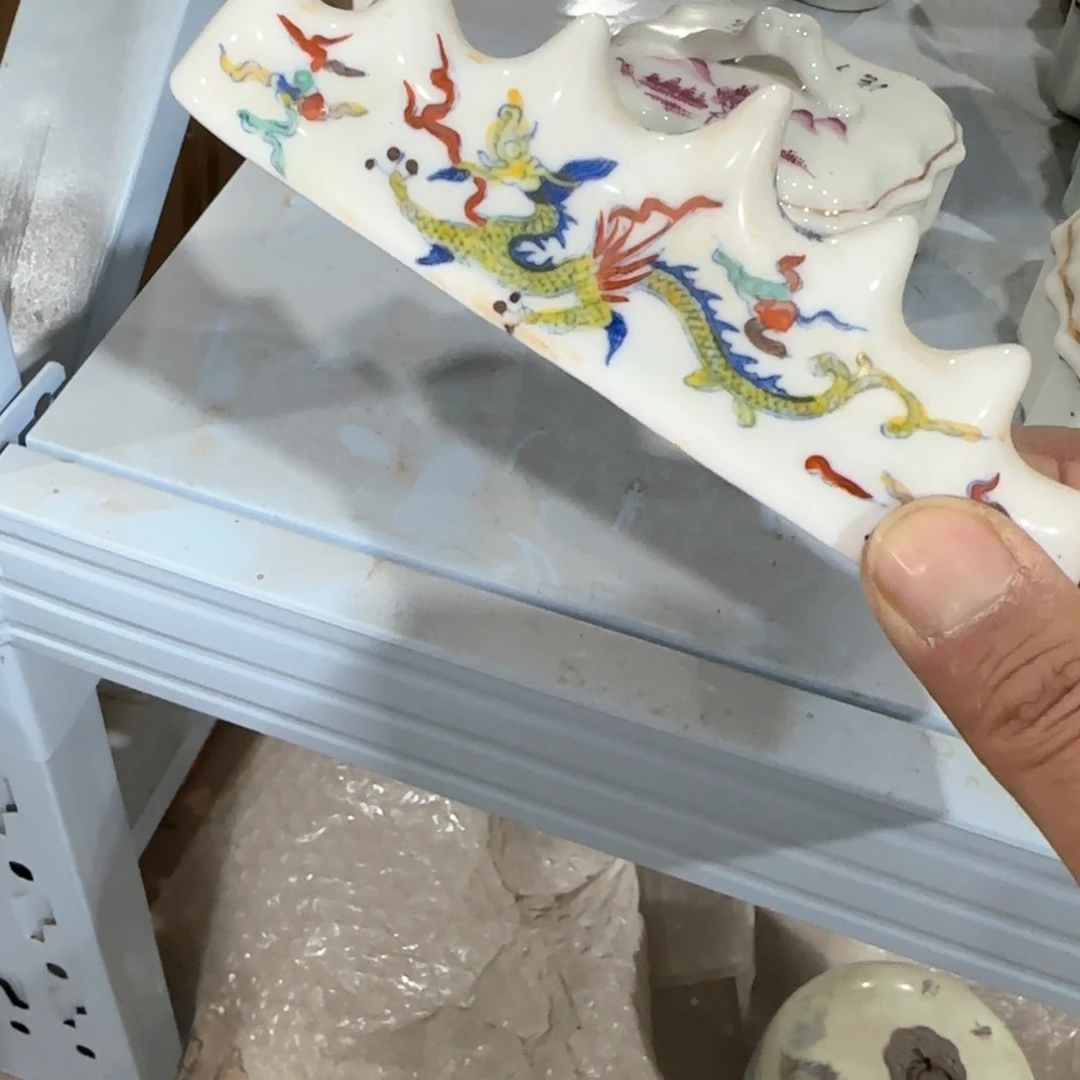 瓷片手绘瓷器全部处理了