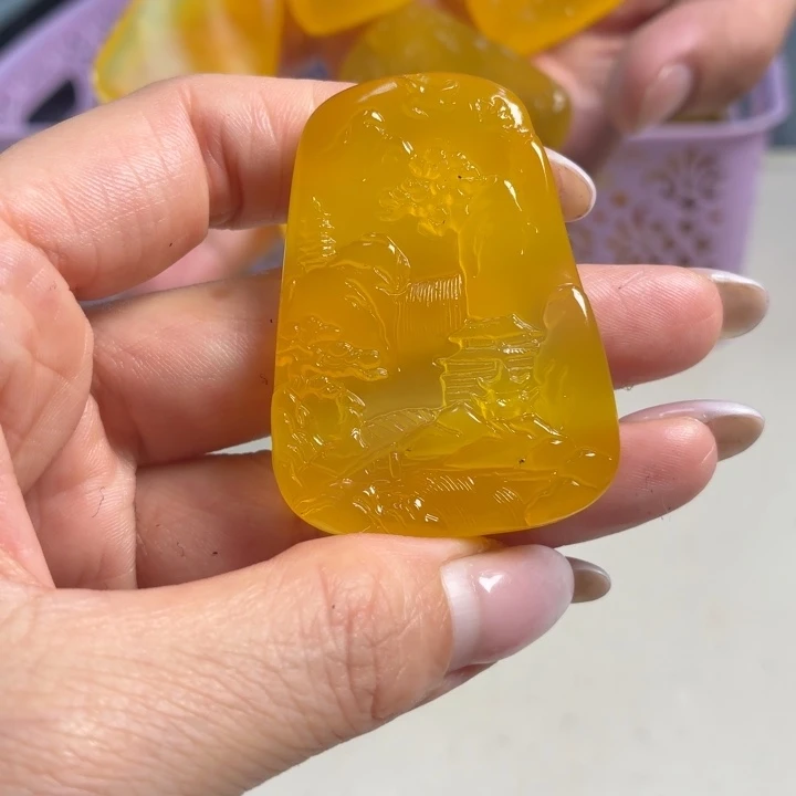 未镶嵌吊坠(不含链)玛瑙/玉髓