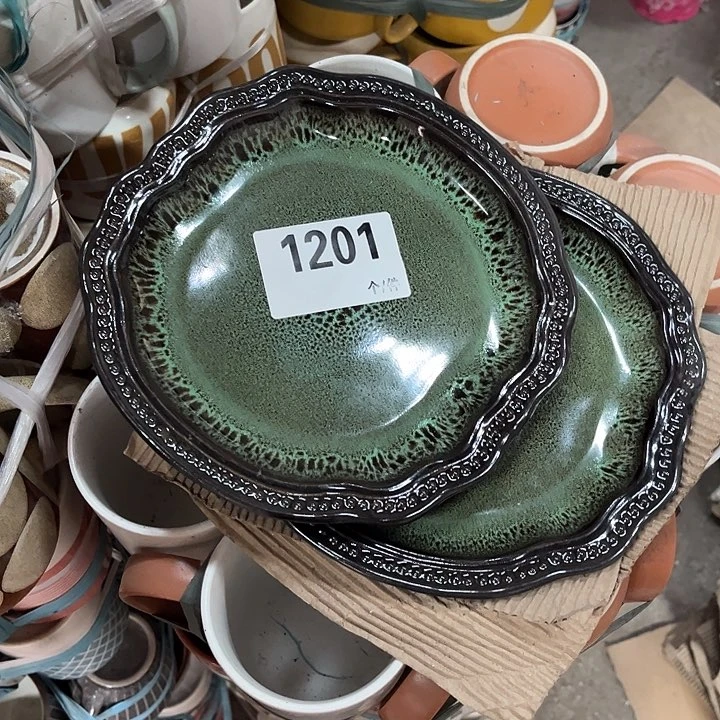 搪瓷微瑕外贸陶瓷餐具1201