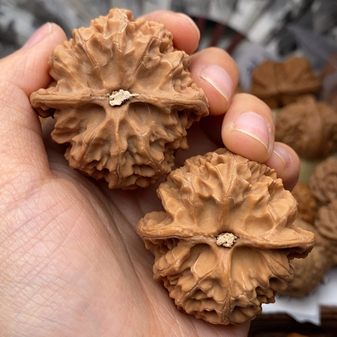 文玩核桃把件729高44全品苹果