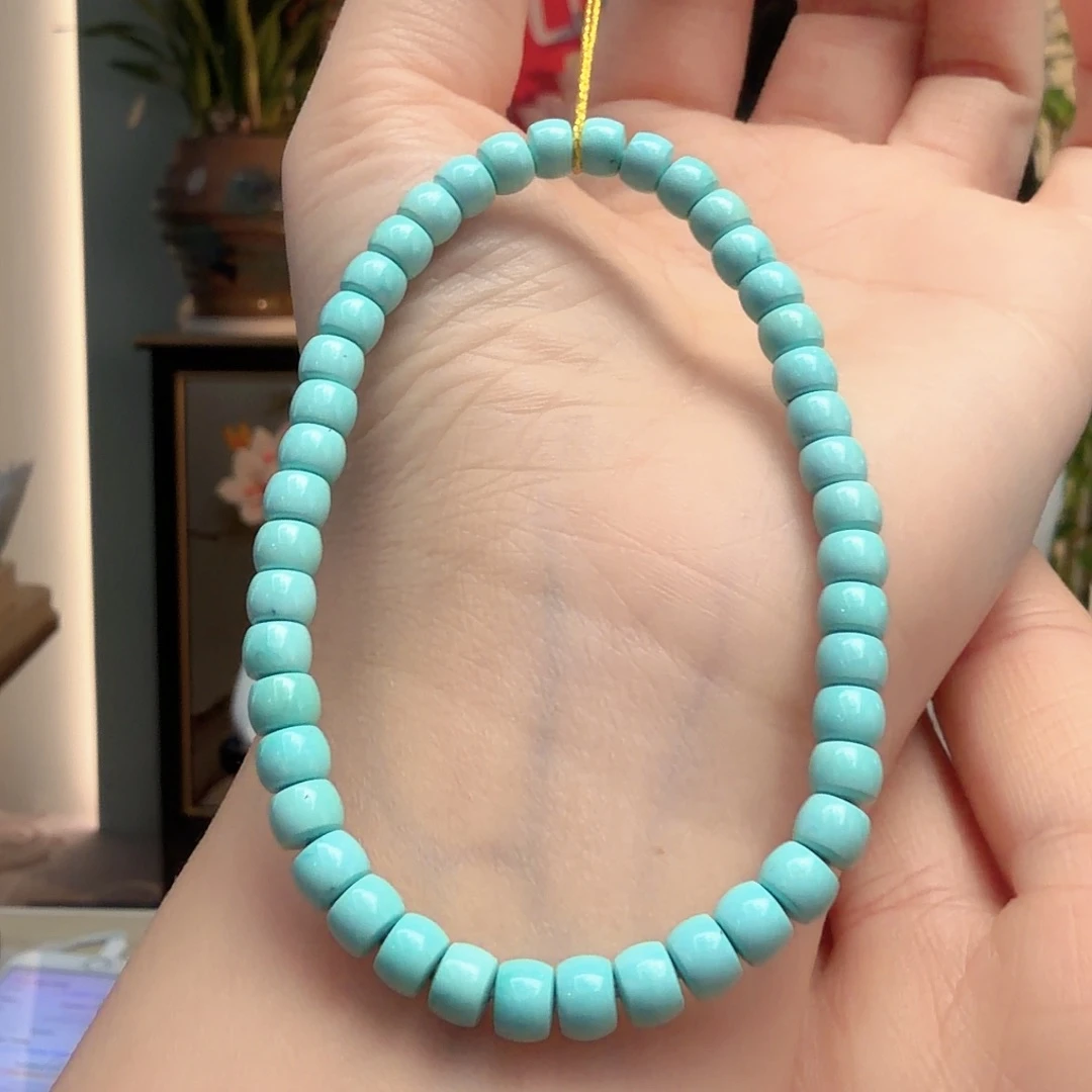 绿松石未镶嵌颈饰