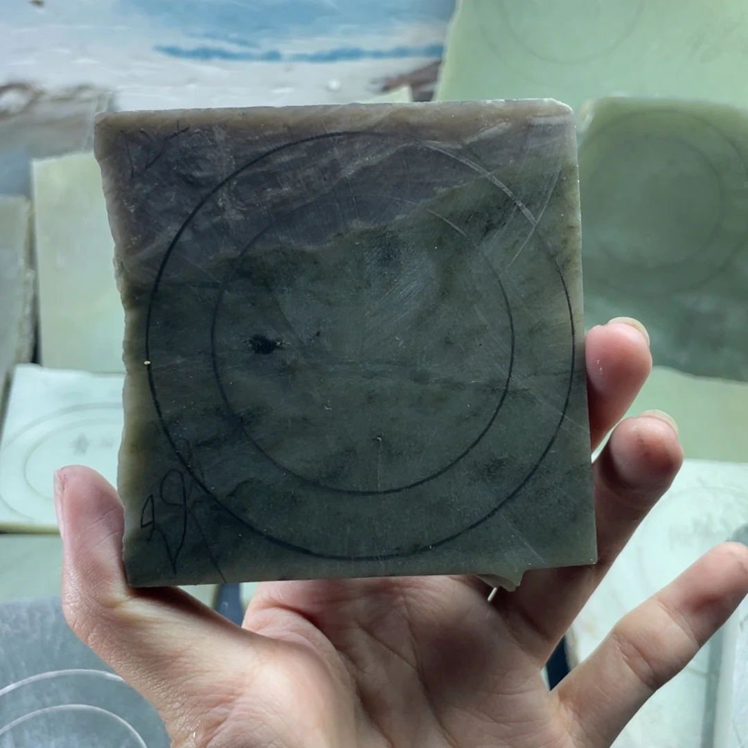 和田玉未镶嵌手镯定制手镯