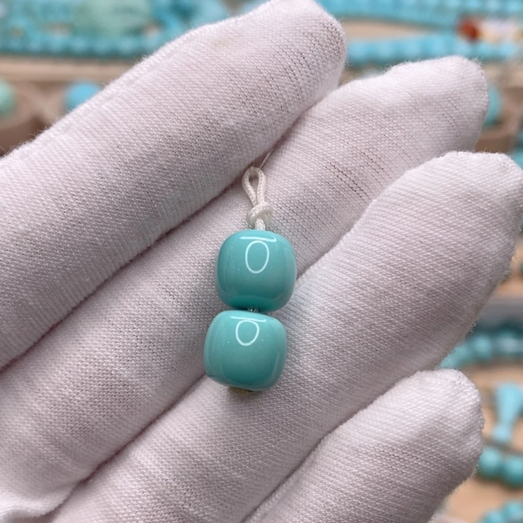 绿松石未镶嵌珠宝奇石9mm