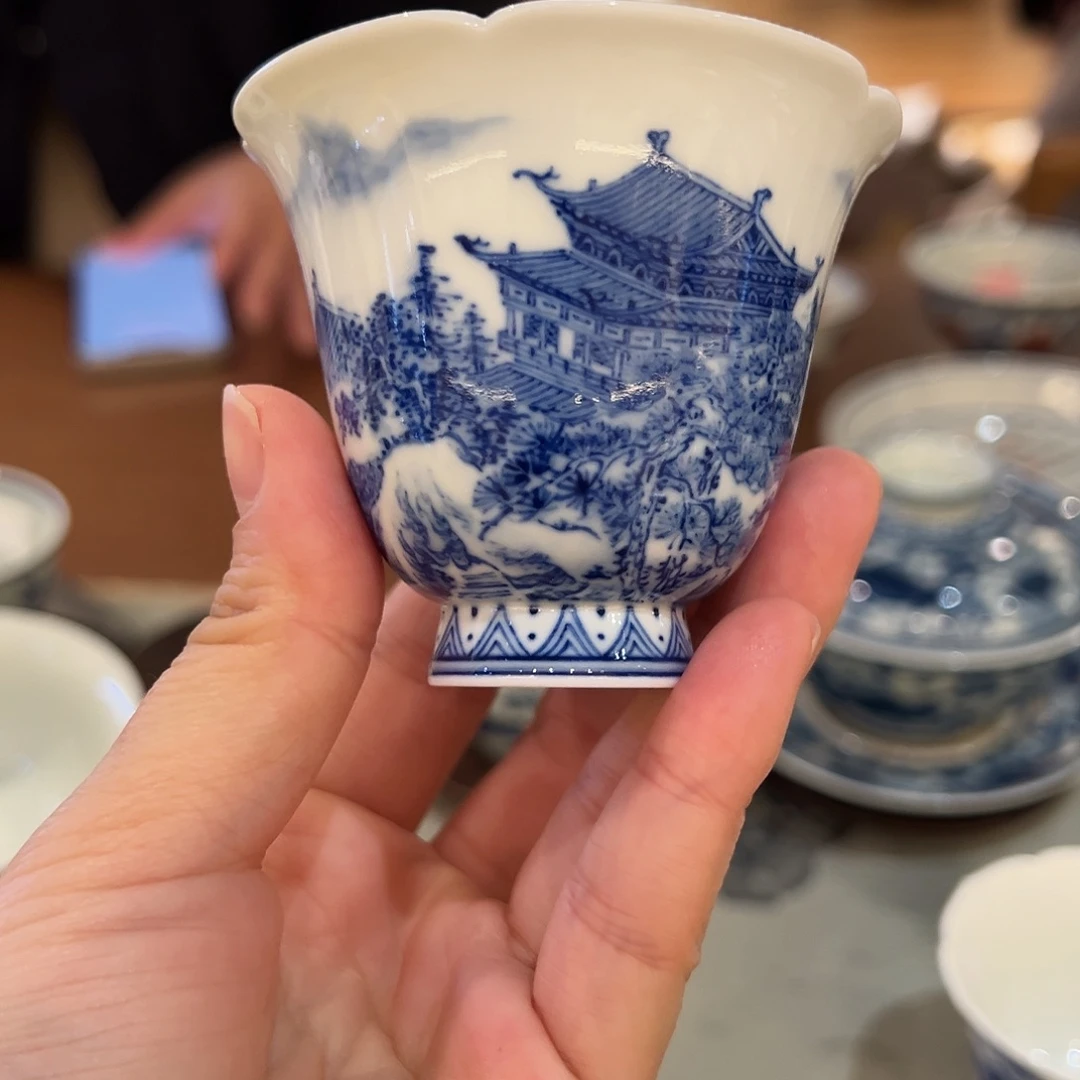 微瑕臻玉古坊原矿釉里红