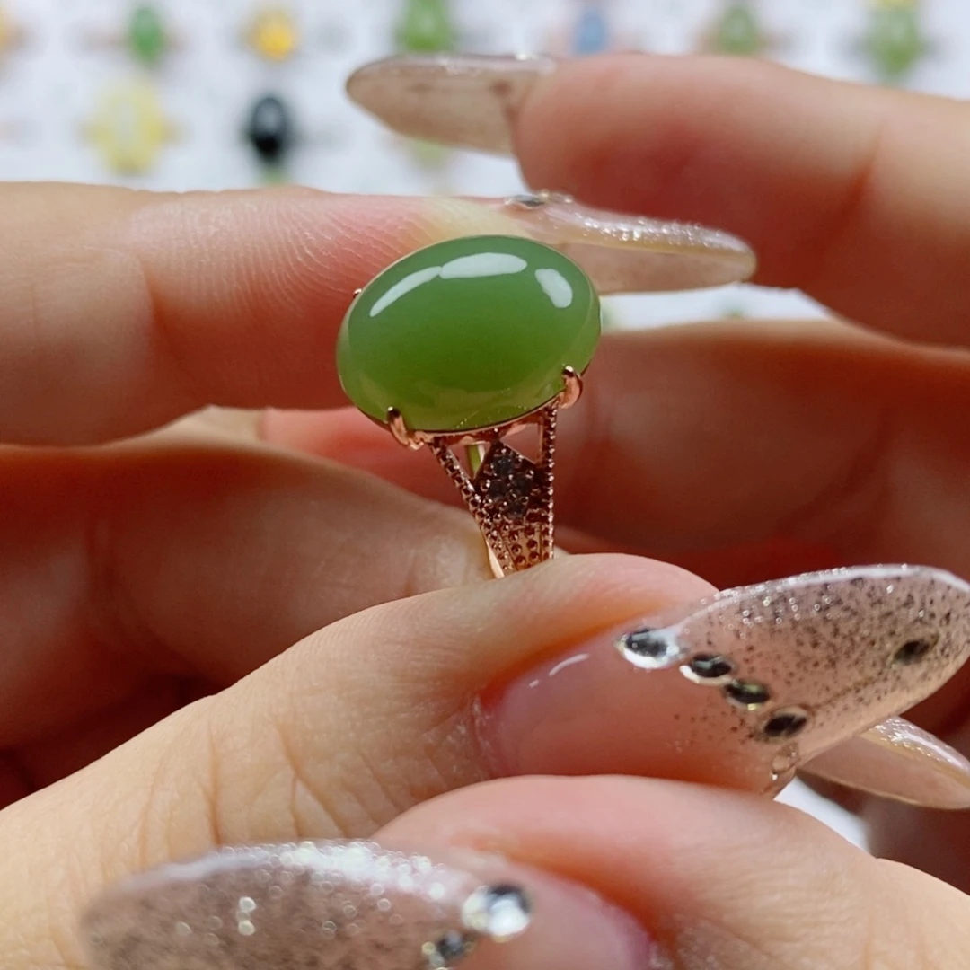 和田玉戒指未镶嵌