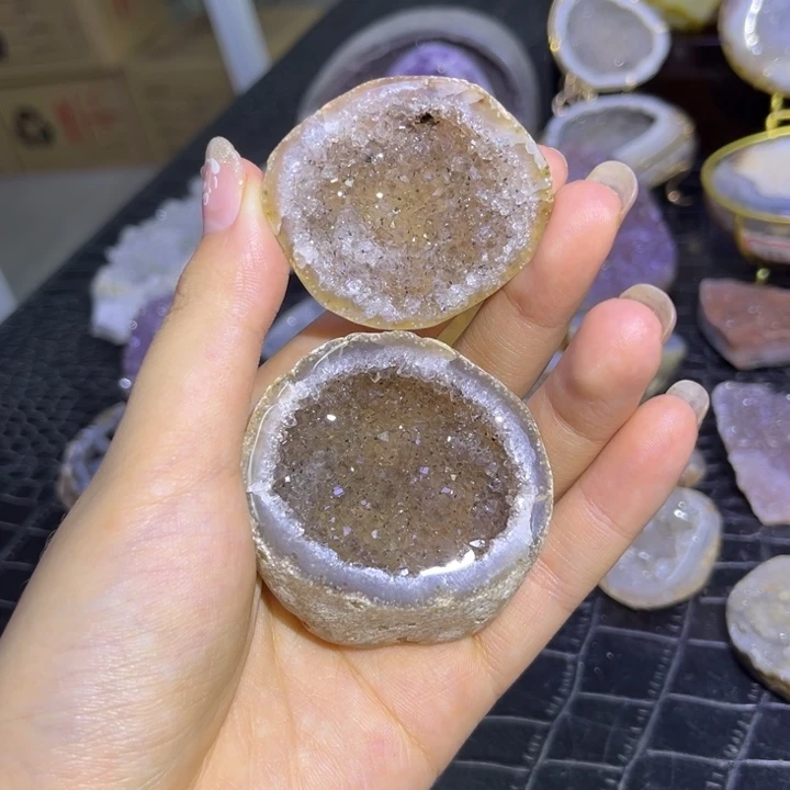 发饰未镶嵌水晶紫晶盆