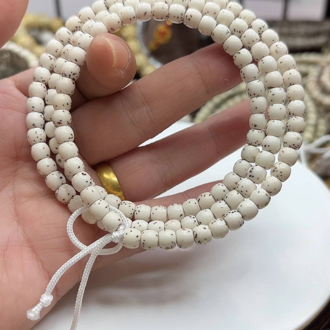 星月菩提手串6鼓通体大留白