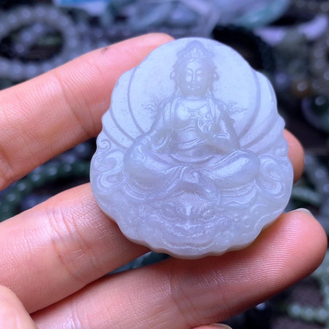 和田玉未镶嵌手串